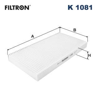 Filtrs, Salona telpas gaiss FILTRON K 1081 1