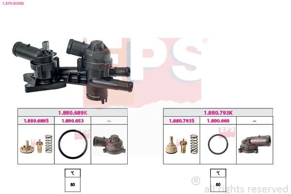 Termostats, Dzesēšanas šķidrums EPS 1.879.959KK 1