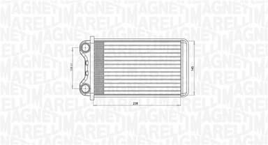 Siltummainis, Salona apsilde MAGNETI MARELLI 350218472000 3