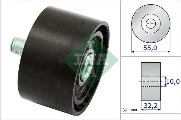 Parazīt-/Vadrullītis, Ķīļrievu siksna Schaeffler INA 532 0659 10 1