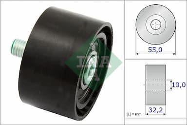 Parazīt-/Vadrullītis, Ķīļrievu siksna Schaeffler INA 532 0659 10 1