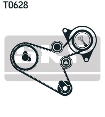 Zobsiksnas komplekts SKF VKMA 99004 2