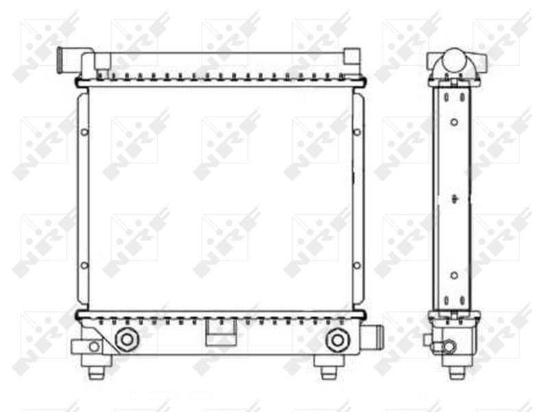 Radiators, Motora dzesēšanas sistēma NRF 517662 1