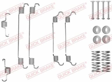 Piederumu komplekts, Bremžu loki QUICK BRAKE 105-0820 1