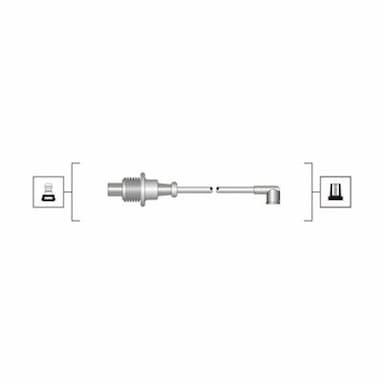 Augstsprieguma vadu komplekts MAGNETI MARELLI 941319170063 1