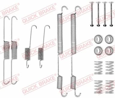 Piederumu komplekts, Bremžu loki QUICK BRAKE 105-0753 1