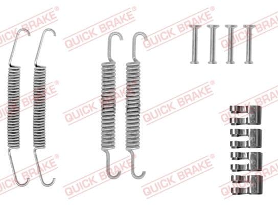 Piederumu komplekts, Bremžu loki QUICK BRAKE 105-0610 1