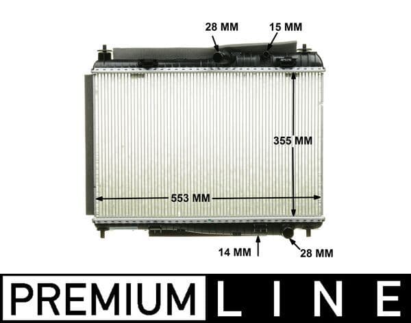 Radiators, Motora dzesēšanas sistēma MAHLE CR 1135 000P 1