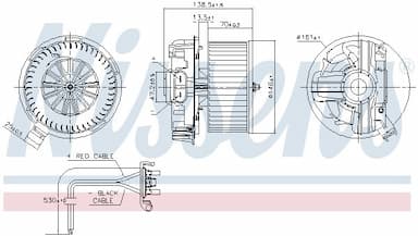 Salona ventilators NISSENS 87385 1