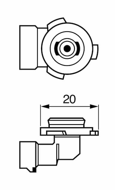 Kvēlspuldze BOSCH 1 987 302 083 6