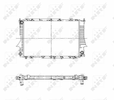 Radiators, Motora dzesēšanas sistēma NRF 51320 5