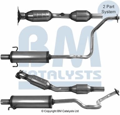 Katalizators BM CATALYSTS BM91617H 1