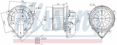 Salona ventilators NISSENS 87178 6