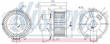 Salona ventilators NISSENS 87181 6