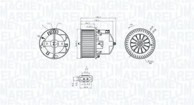 Salona ventilators MAGNETI MARELLI 069412360010 1