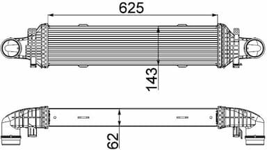 Starpdzesētājs MAHLE CI 357 000P 2