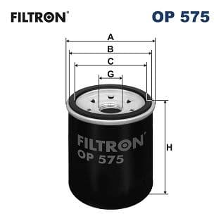 Eļļas filtrs FILTRON OP 575 1