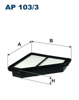 Gaisa filtrs FILTRON AP 103/3 1