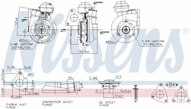 Kompresors, Turbopūte NISSENS 93229 6