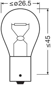 Kvēlspuldze ams-OSRAM 7510TSP 3