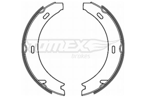 Bremžu loku komplekts TOMEX Brakes TX 20-37 1