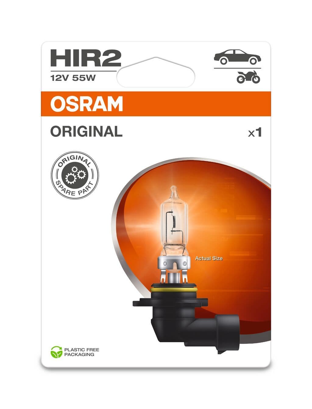 Kvēlspuldze ams-OSRAM 9012-1BL 1