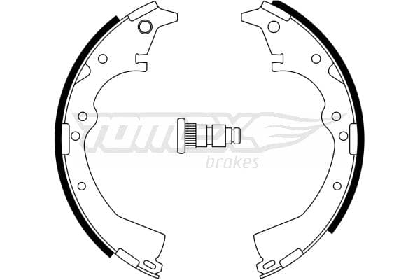 Bremžu loku komplekts TOMEX Brakes TX 23-36 1