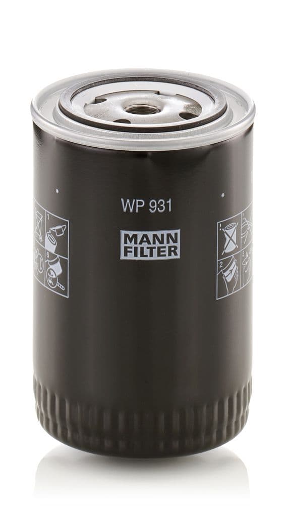 Eļļas filtrs MANN-FILTER WP 931 1