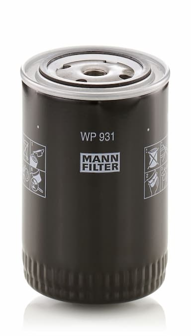 Eļļas filtrs MANN-FILTER WP 931 1