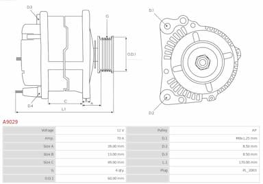 Ģenerators AS-PL A9029 5