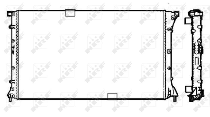 Radiators, Motora dzesēšanas sistēma NRF 58331 1