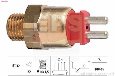 Termoslēdzis, Radiatora ventilators EPS 1.850.169 1