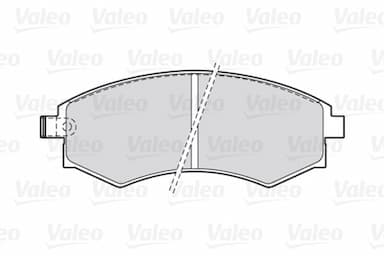 Bremžu uzliku kompl., Disku bremzes VALEO 301574 2