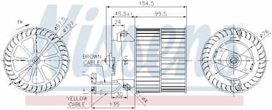 Salona ventilators NISSENS 87057 5