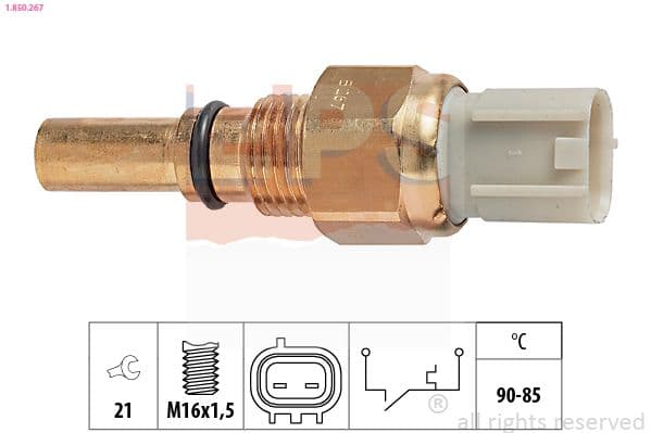 Termoslēdzis, Radiatora ventilators EPS 1.850.267 1