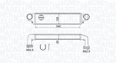 Starpdzesētājs MAGNETI MARELLI 351319204890 1