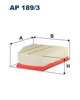 Gaisa filtrs FILTRON AP 189/3 1