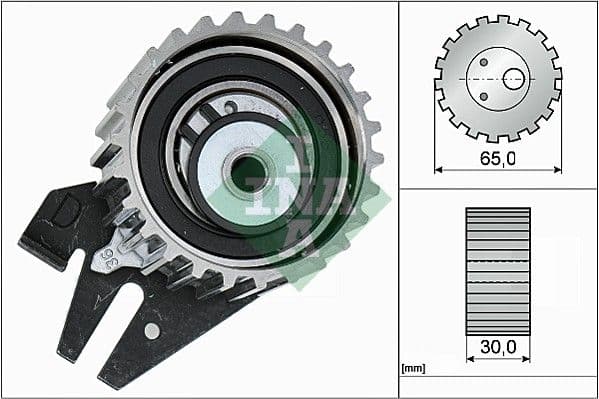 Spriegotājrullītis, Gāzu sadales mehānisma piedziņas siksna INA 531 0844 10 1