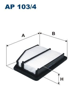 Gaisa filtrs FILTRON AP 103/4 1