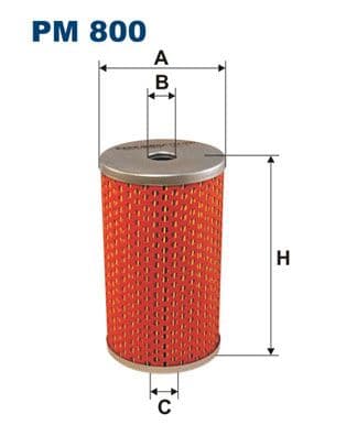 Degvielas filtrs FILTRON PM 800 1