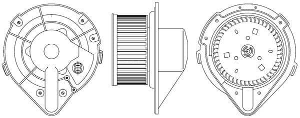 Salona ventilators MAHLE AB 172 000S 1