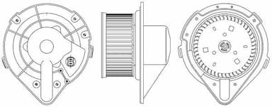 Salona ventilators MAHLE AB 172 000S 1