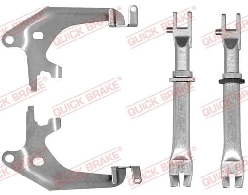 Regulatora komplekts, Trumuļu bremzes QUICK BRAKE 108 53 018 1