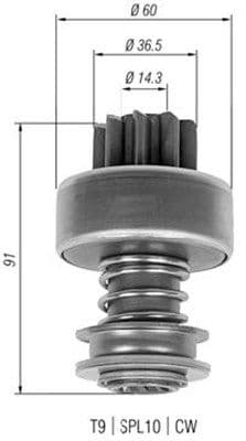 Zobrats, Starteris MAGNETI MARELLI 940113020326 1