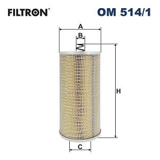 Eļļas filtrs FILTRON OM 514/1 1