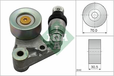 Siksnas spriegotājs, Ķīļsiksna Schaeffler INA 534 0629 10 1