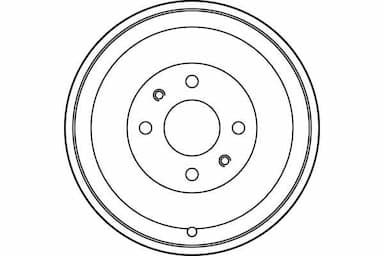 Bremžu trumulis TRW DB4210 2