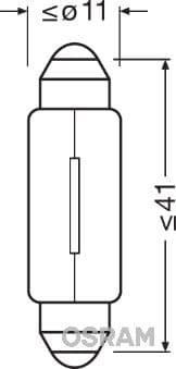 Kvēlspuldze ams-OSRAM 6413 2