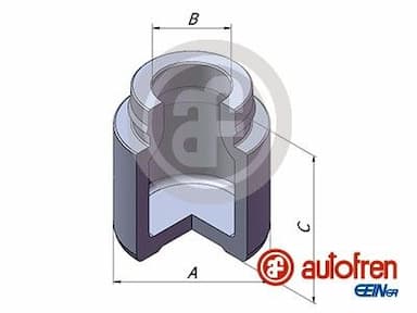 Virzulis, Bremžu suports AUTOFREN SEINSA D025392 1