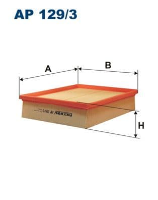 Gaisa filtrs FILTRON AP 129/3 1
